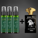 ¡Compra 2 Sprays para el Crecimiento del Cabello y recibe 3 + un perfume de feromonas gratis!